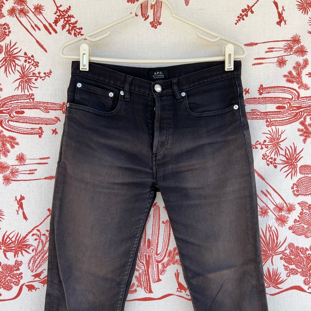 A.P.C. Petit Standard Denim With Raw Ankle Hem Sz 28
